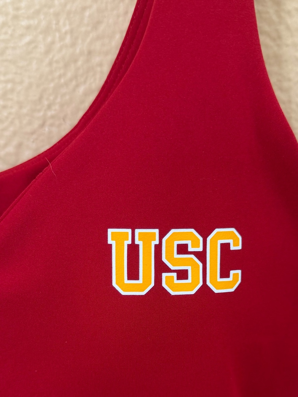 NWT lululemon Align Tank USC Trojans Cardinal Red Size 6 Officially Licensed - Picture 4 of 9